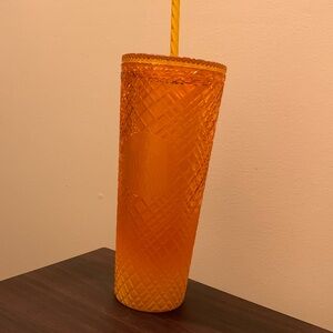 Orange Sunrise Starbucks Cup